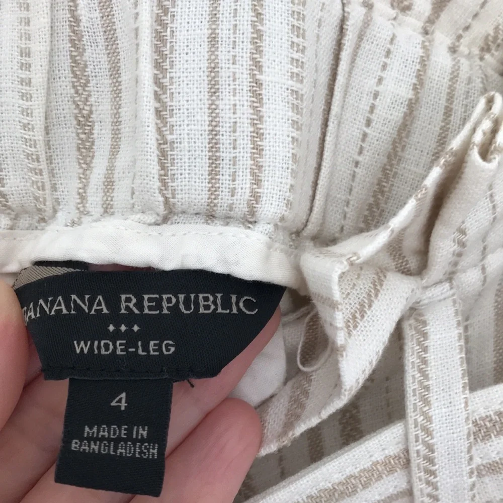 Banana republic linen pants